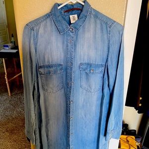 Denim tunic
